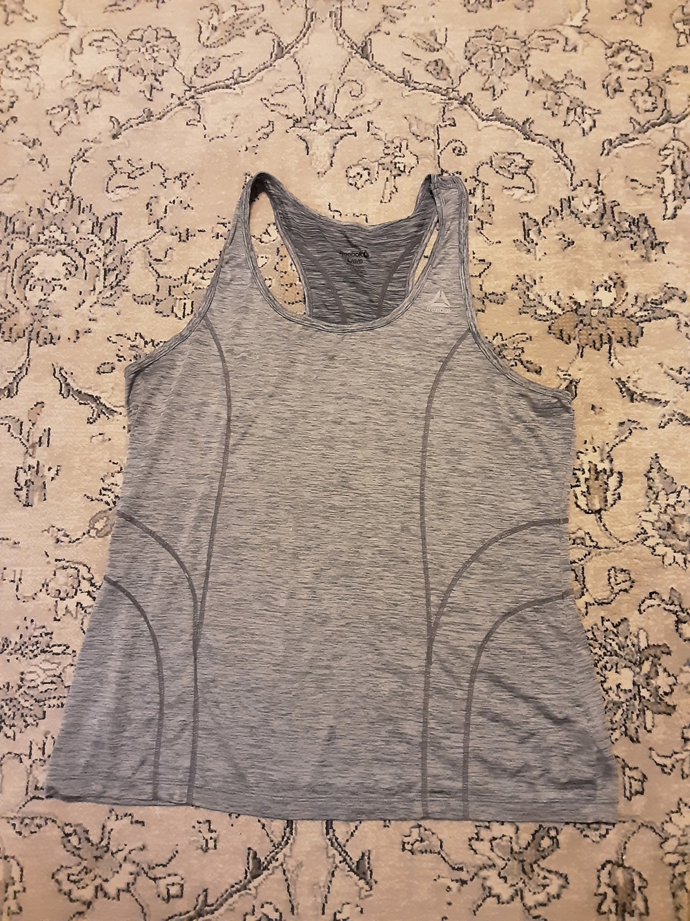 Reebok Gray Racerback Training Tank